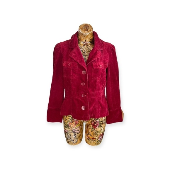 JKLA California red blazer light jacket red small - Picture 1 of 7